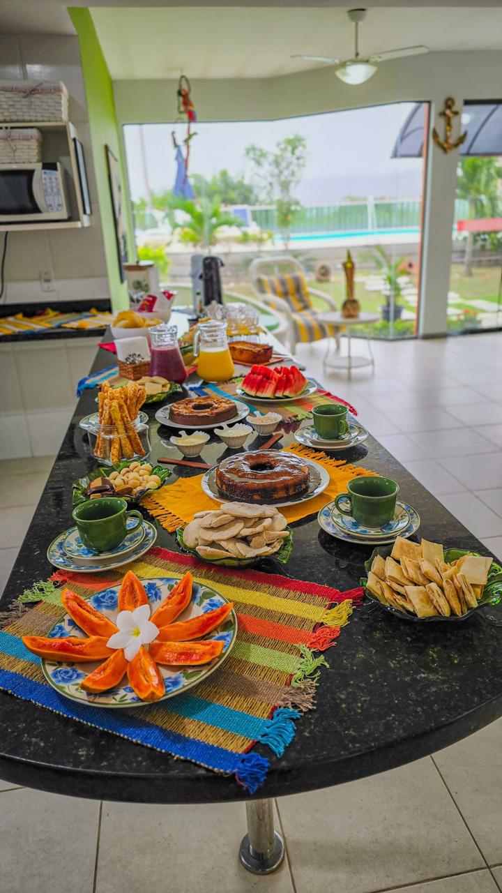 Café da manhã servido